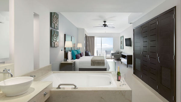 A junior suite at the Ventus. A junior suite at the Ventus.