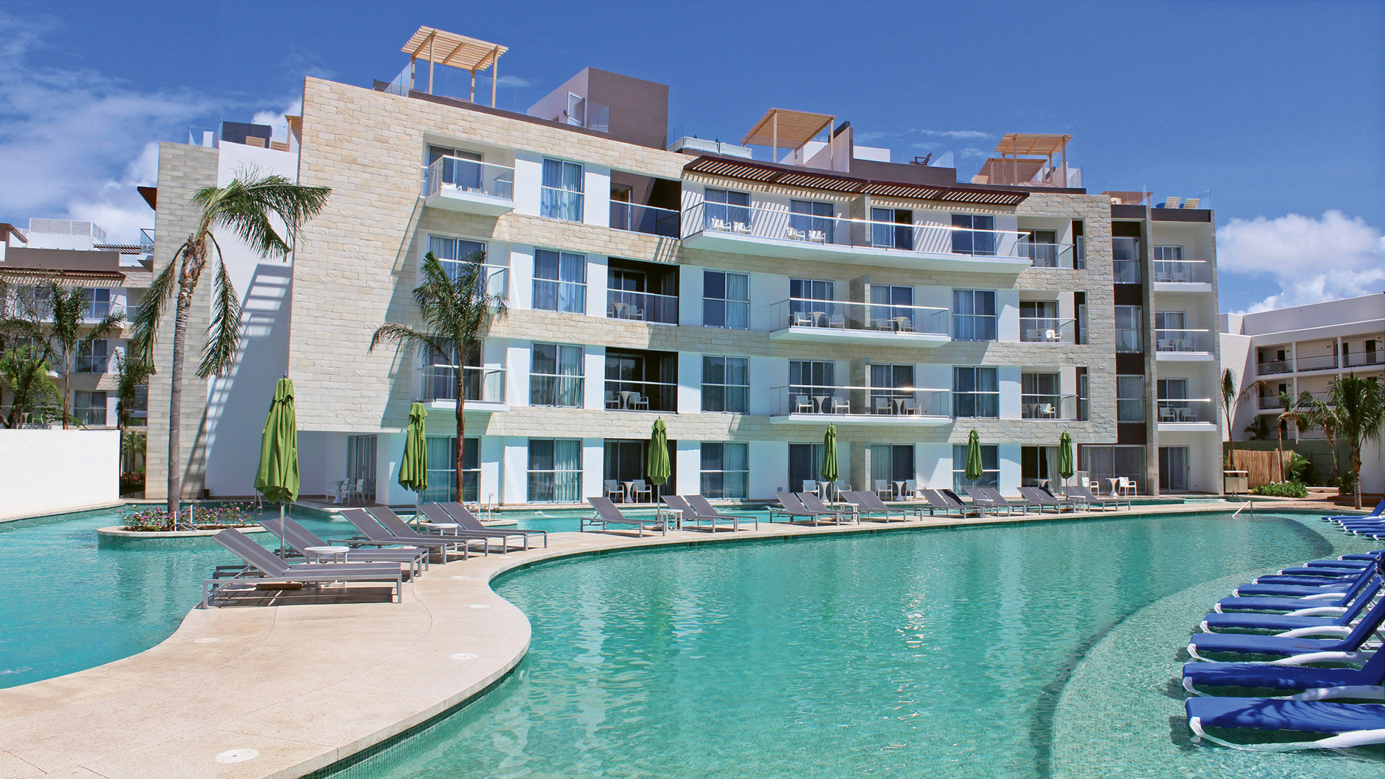 The resort’s adults-only Villa 19 tower.