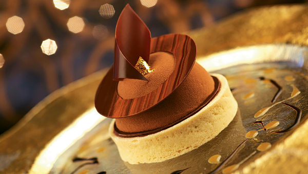 A tart served on Princess Cruises. A tart served on Princess Cruises.