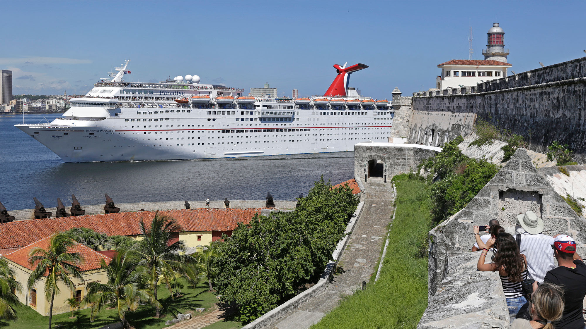 The Carnival Paradise in Havana.