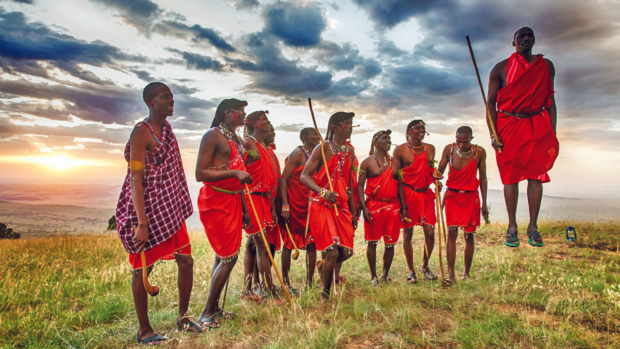 Guests can interact with the Maasai people in Tanzania.