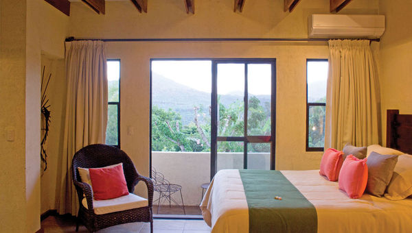 The Mision de Angeles hotel in the mountains of Ahuachapan. The Mision de Angeles hotel in the mountains of Ahuachapan.