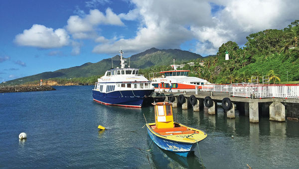 Trois-Rivieres in Basse-Terre.