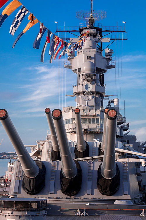 The USS Missouri at Pearl Harbor underwent a $3.5 million renovation project in 2017 focused on the battleship's superstructure. The USS Missouri at Pearl Harbor underwent a $3.5 million renovation project in 2017 focused on the battleship's superstructure.
