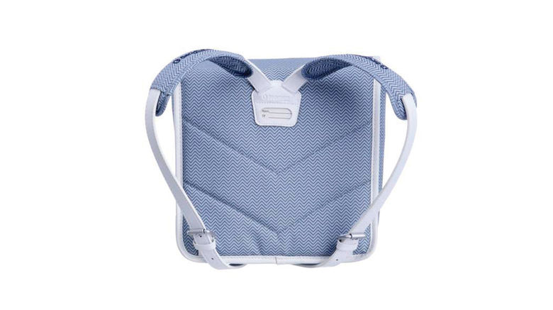 What's New, What's Hot is Travel Weekly's look at useful and fun travel gadgets, edited by Joe Rosen. First up, the Retro Nursery Backpack, part of Beckmann of Norway's line featuring styles from the 50s and 60s. Primarily designed for little ones, it is constructed from canvas cotton, has magnetic locks, a name tag, and well-padded shoulder straps. Reflectors and reflective piping add an element of safety.