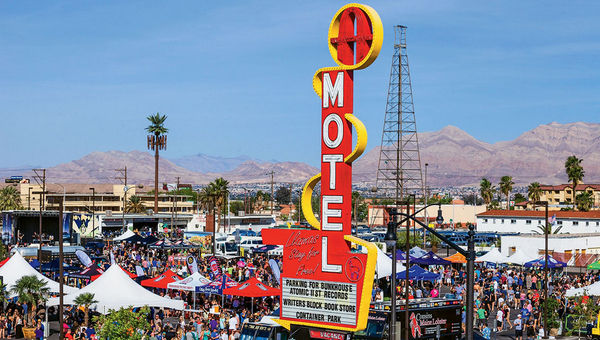 The Great Vegas Festival of Beer, a four-block beer garden with 100 breweries represented. The Great Vegas Festival of Beer, a four-block beer garden with 100 breweries represented.