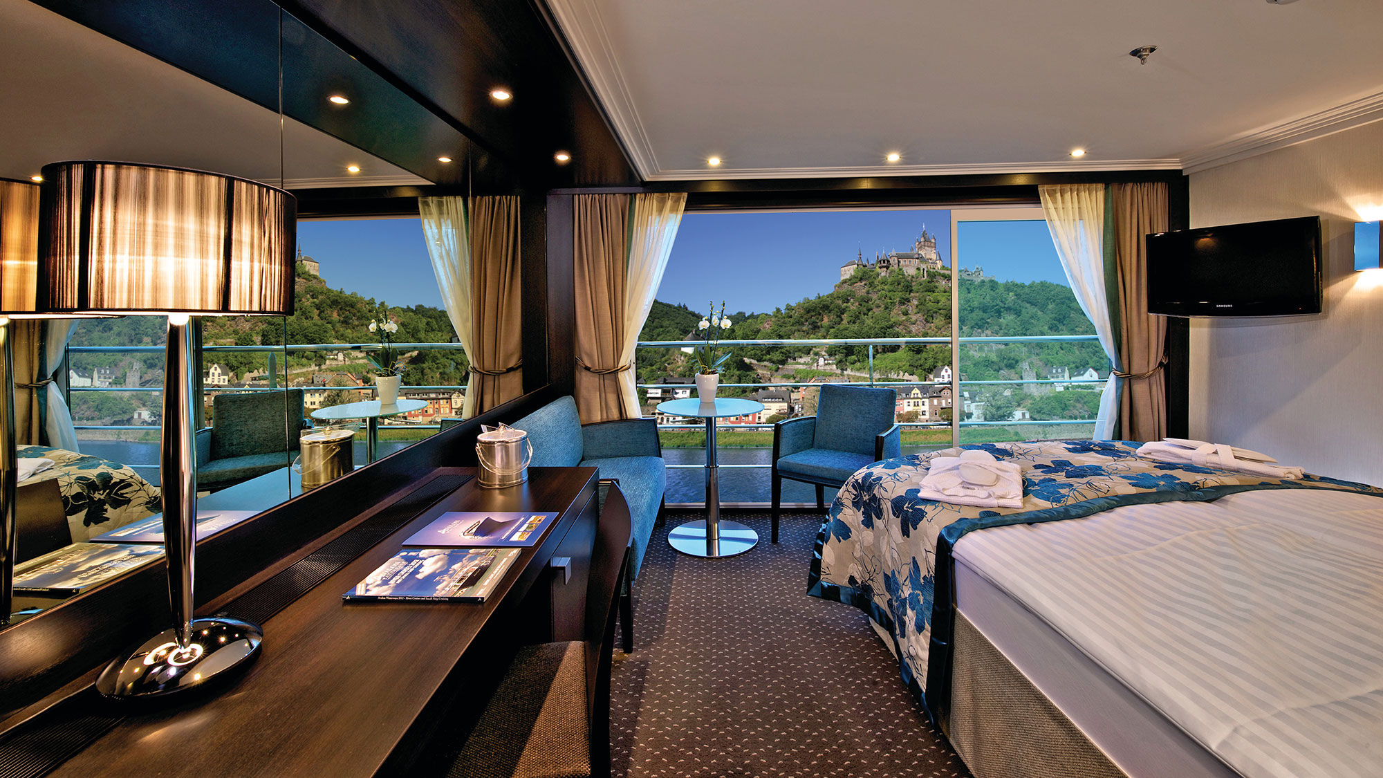 The Avalon Vista, one of Avalon Waterways' Suite Ships.