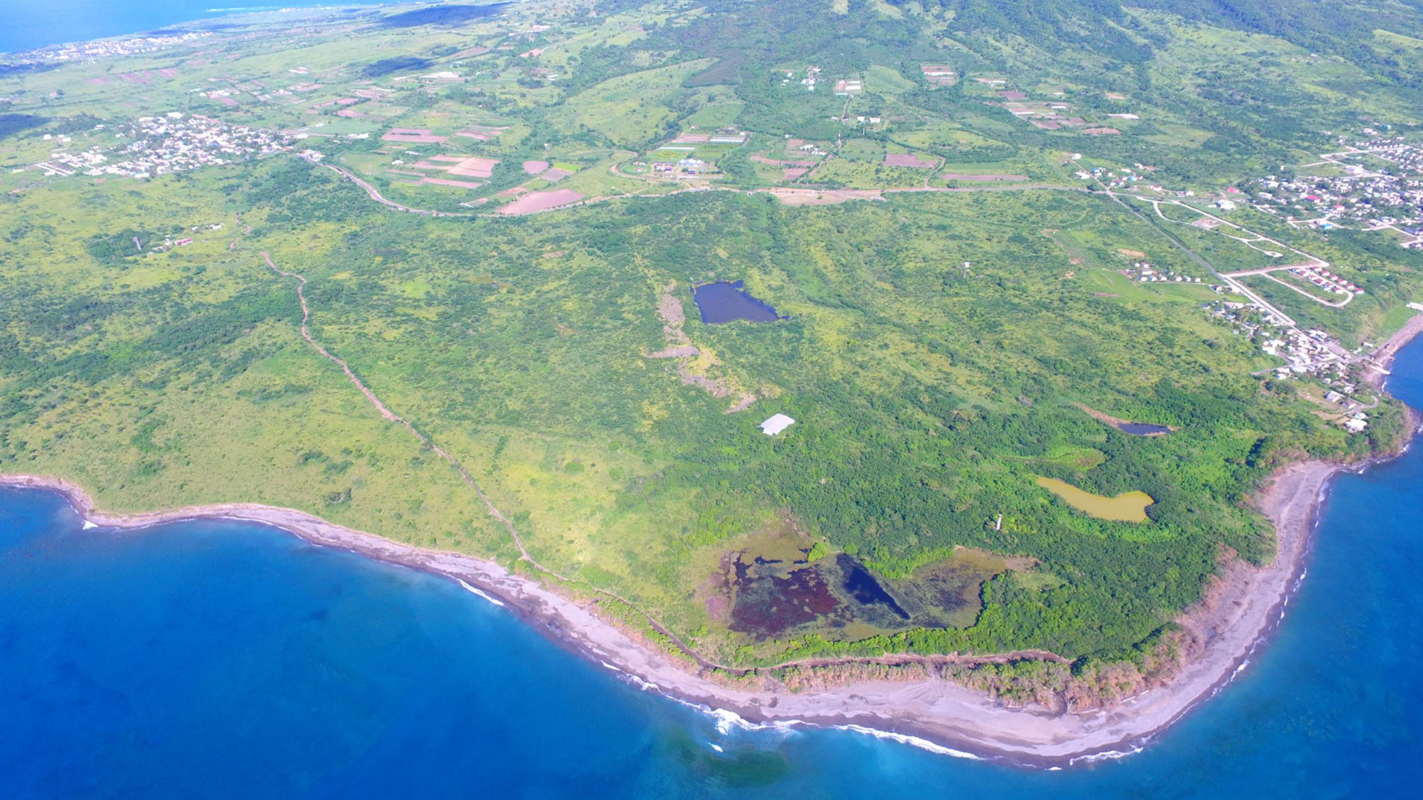 The site of the Six Senses St. Kitts.