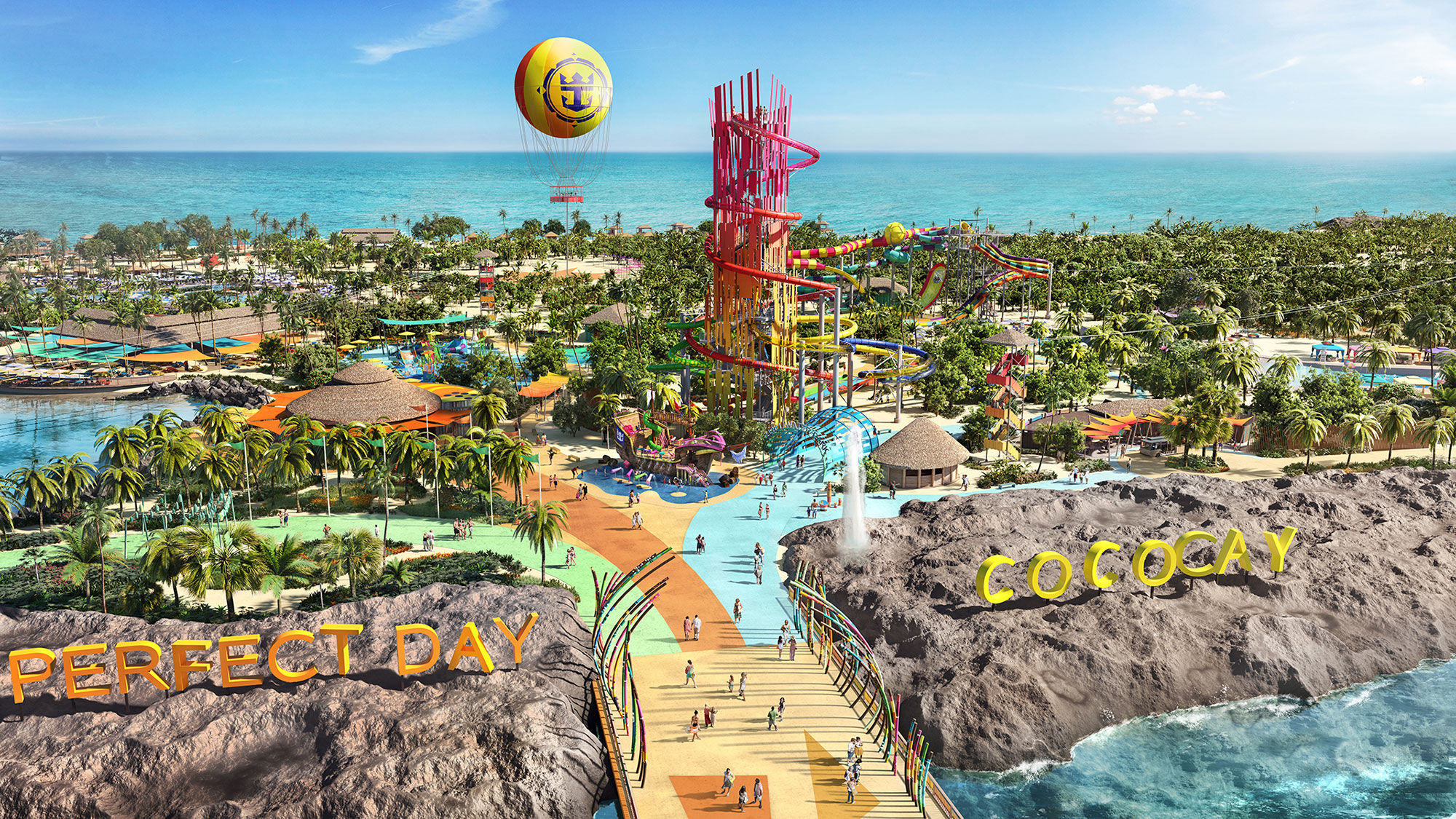 The transformed CocoCay will be part of Royal Caribbean's "Perfect Day Island Collection."