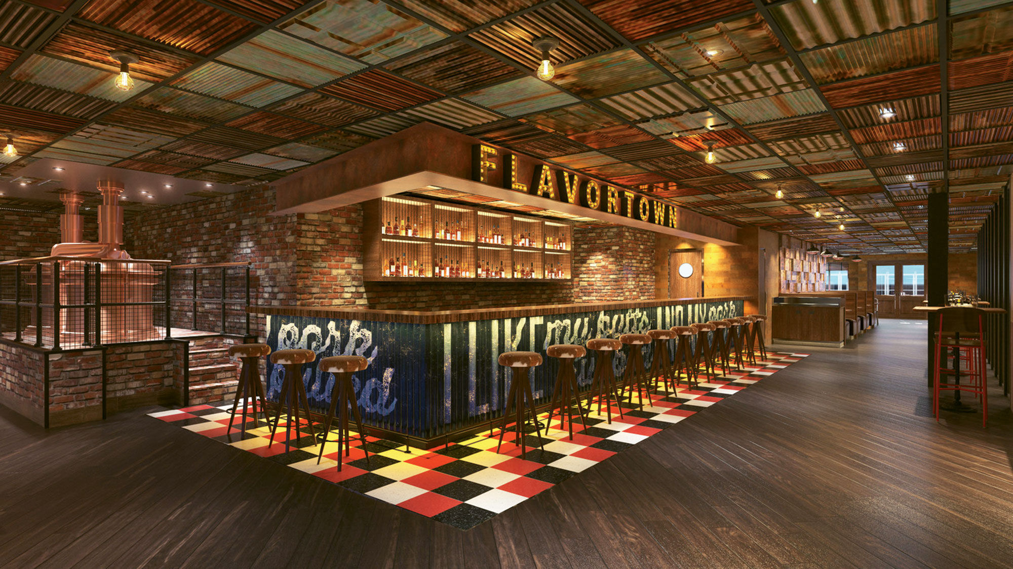 Guy's Pig & Anchor Bar-B-Que Smokehouse was developed by Carnival in partnership with celebrity chef Guy Fieri.