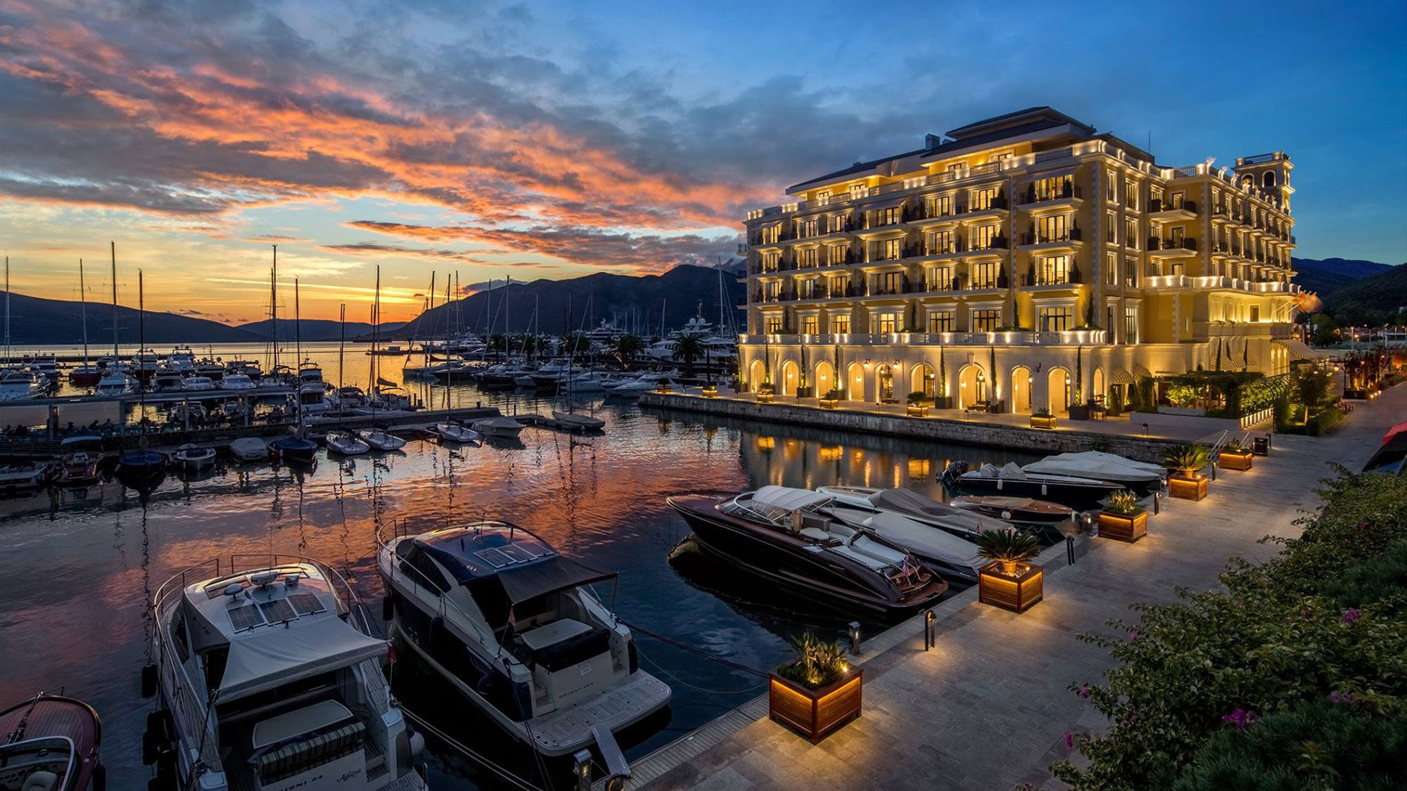 The Regent Porto Montenegro.