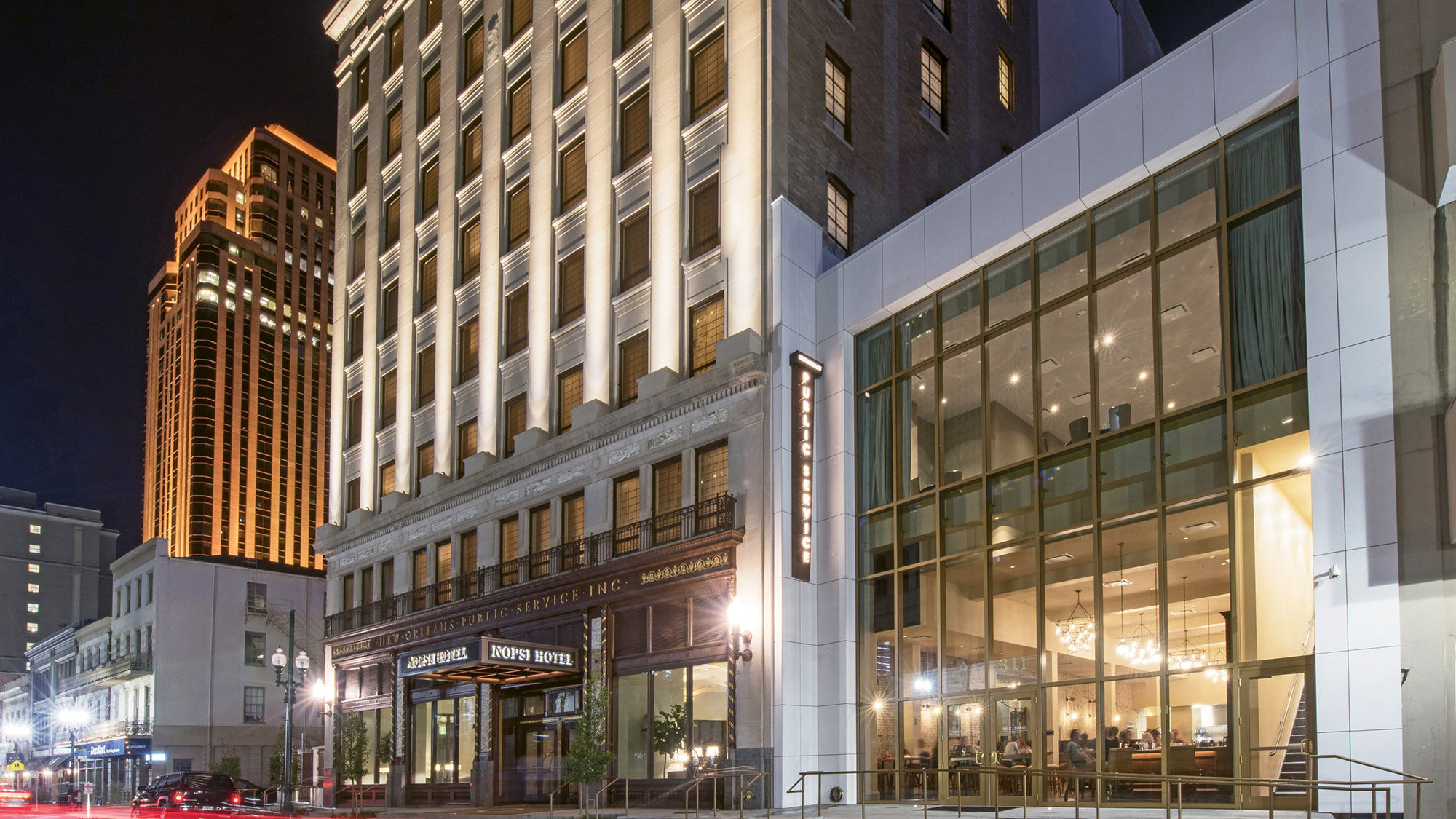 Landmark building back in service as Nopsi Hotel