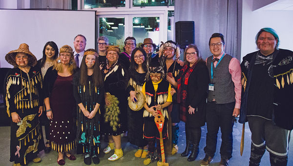 Dancers from the Esquimalt Nation and the Songhees Nation. Dancers from the Esquimalt Nation and the Songhees Nation.