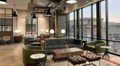 The Canopy by Hilton Washington D.C. Bethesda North, which opened in Bethesda, Md.'s Pike & Rose community in March 2018, exudes a relaxed feel in its public spaces.