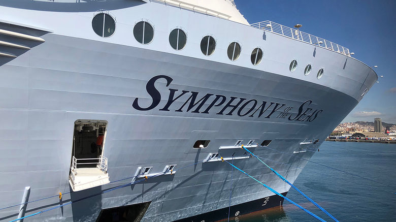 The newest Royal Caribbean International ship, the Symphony of the Seas, is set to debut in Barcelona. Cruise editor Tom Stieghorst stepped onboard to chronicle the ship's look and feel.