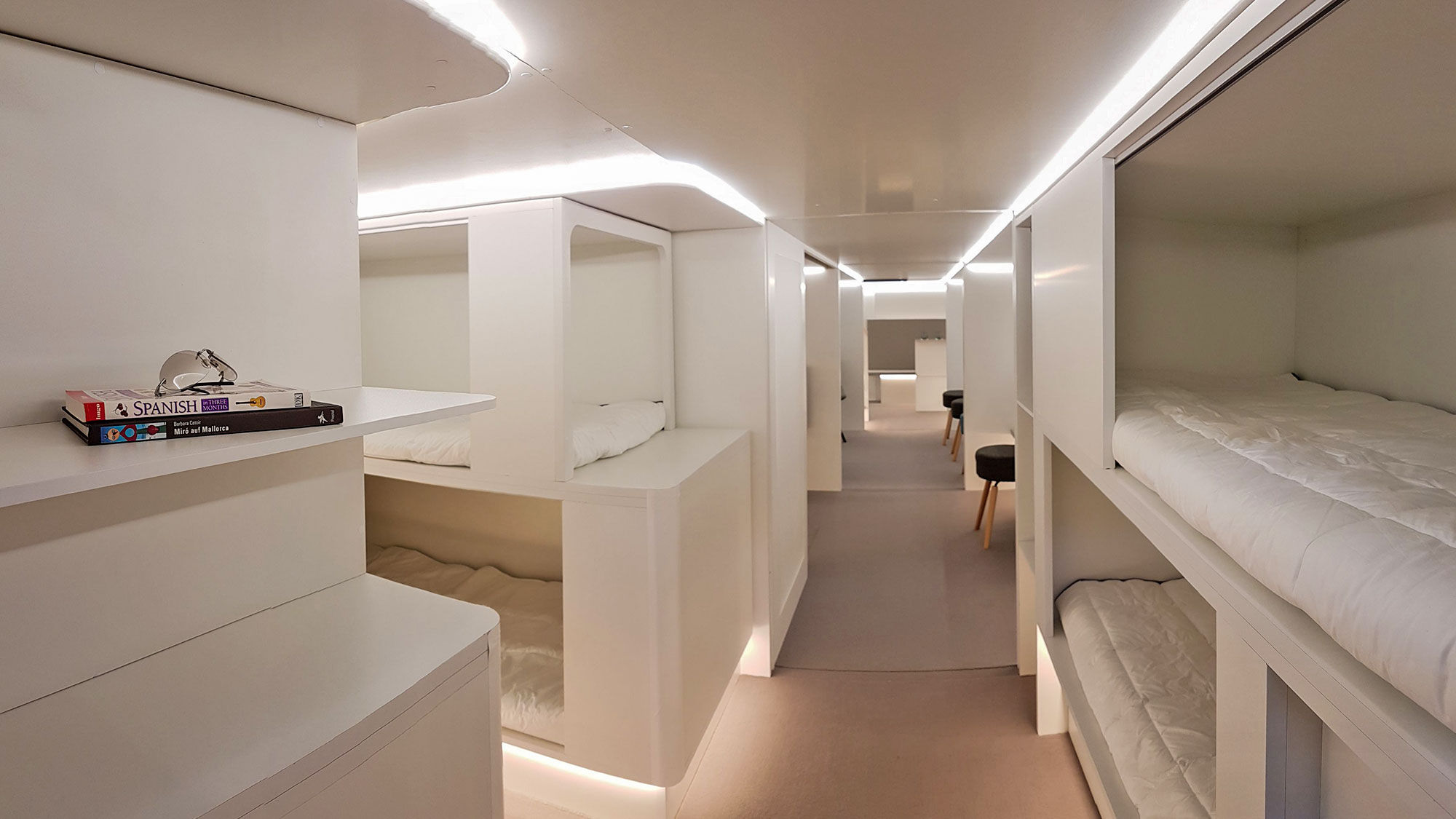Sleepers will initially be available on the A330, Airbus said.