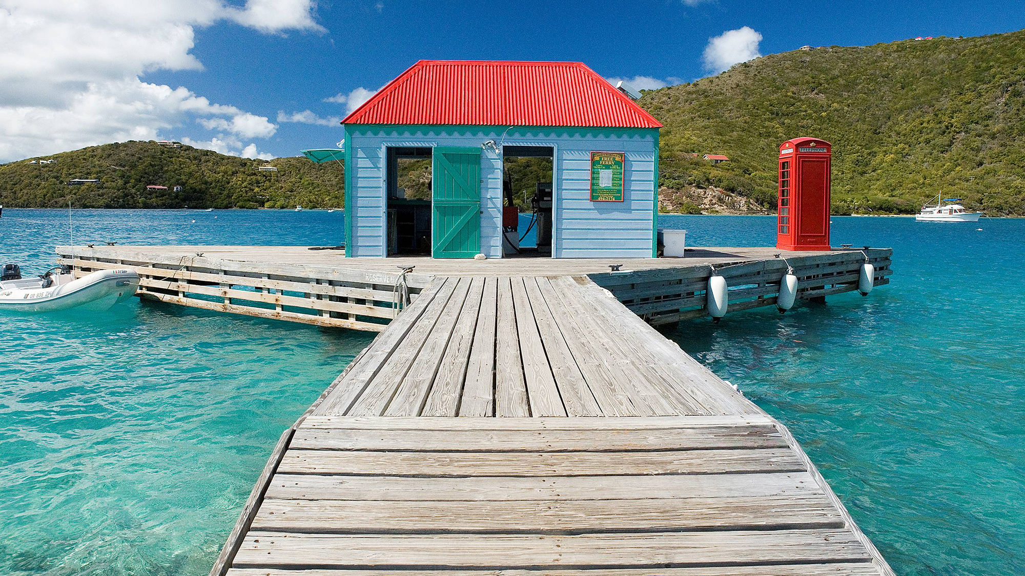 The old Red Box will be repositioned on a rebuilt dock.