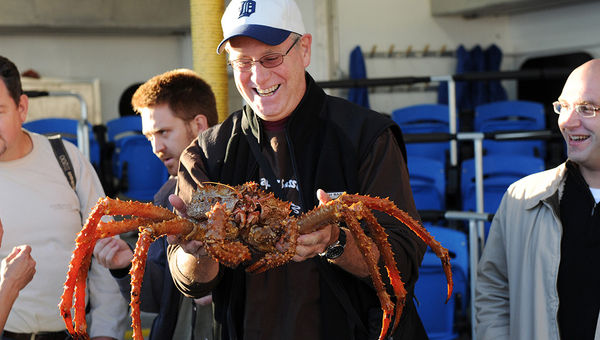 Guests in Ketchikan, Alaska, will explore the workday of crab fishermen. Guests in Ketchikan, Alaska, will explore the workday of crab fishermen.