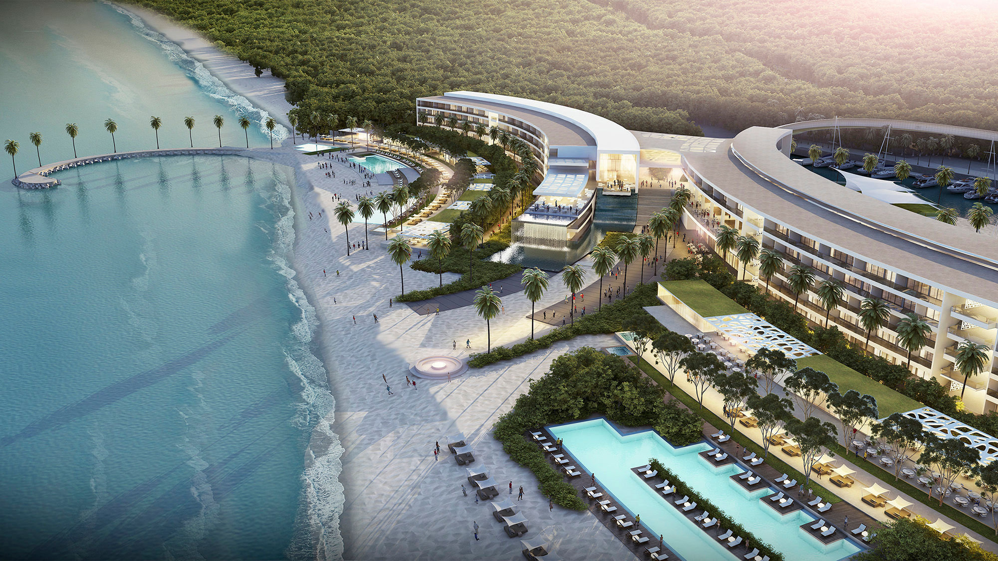 A rendering of the Paradisus Playa Mujeres, slated to open in 2019.
