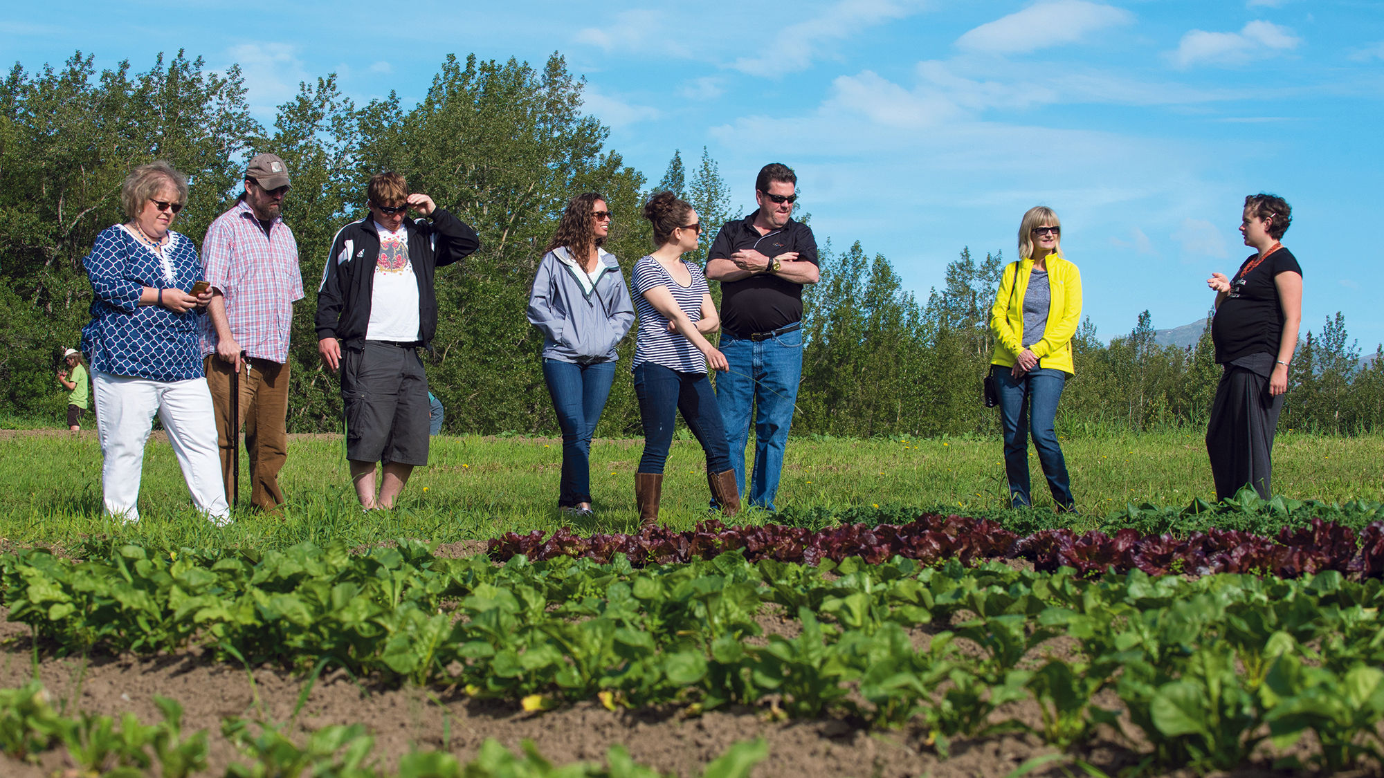 Alaska Farm Tours' excursions visit a selection of farms in Talkeetna and Palmer, Alaska.