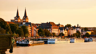 The riverfront in Cologne, Germany. The country said it will levy a 10% value-added tax on travel services sold in non-EU markets starting on Jan. 1.