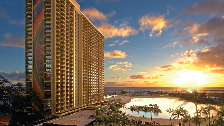 Hilton Worldwide merged the sales teams for Hilton Hawaiian Village Waikiki Beach (pictured) and Hilton Waikoloa Village on Hawaii Island.