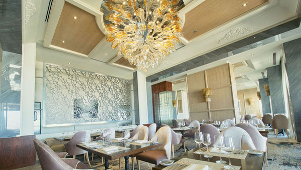 The resort’s Lumiere restaurant, serving French-inspired cuisine. The resort’s Lumiere restaurant, serving French-inspired cuisine.
