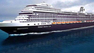 Holland America promoting Nieuw Statendam in agent seminars