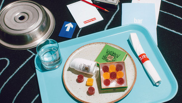 At its Los Angeles properties, Standard Hotels sells Lord Jones edibles and lotions infused with CBD, a nonpsychoactive cannabis compound widely used as a medicinal substance. At its Los Angeles properties, Standard Hotels sells Lord Jones edibles and lotions infused with CBD, a nonpsychoactive cannabis compound widely used as a medicinal substance.