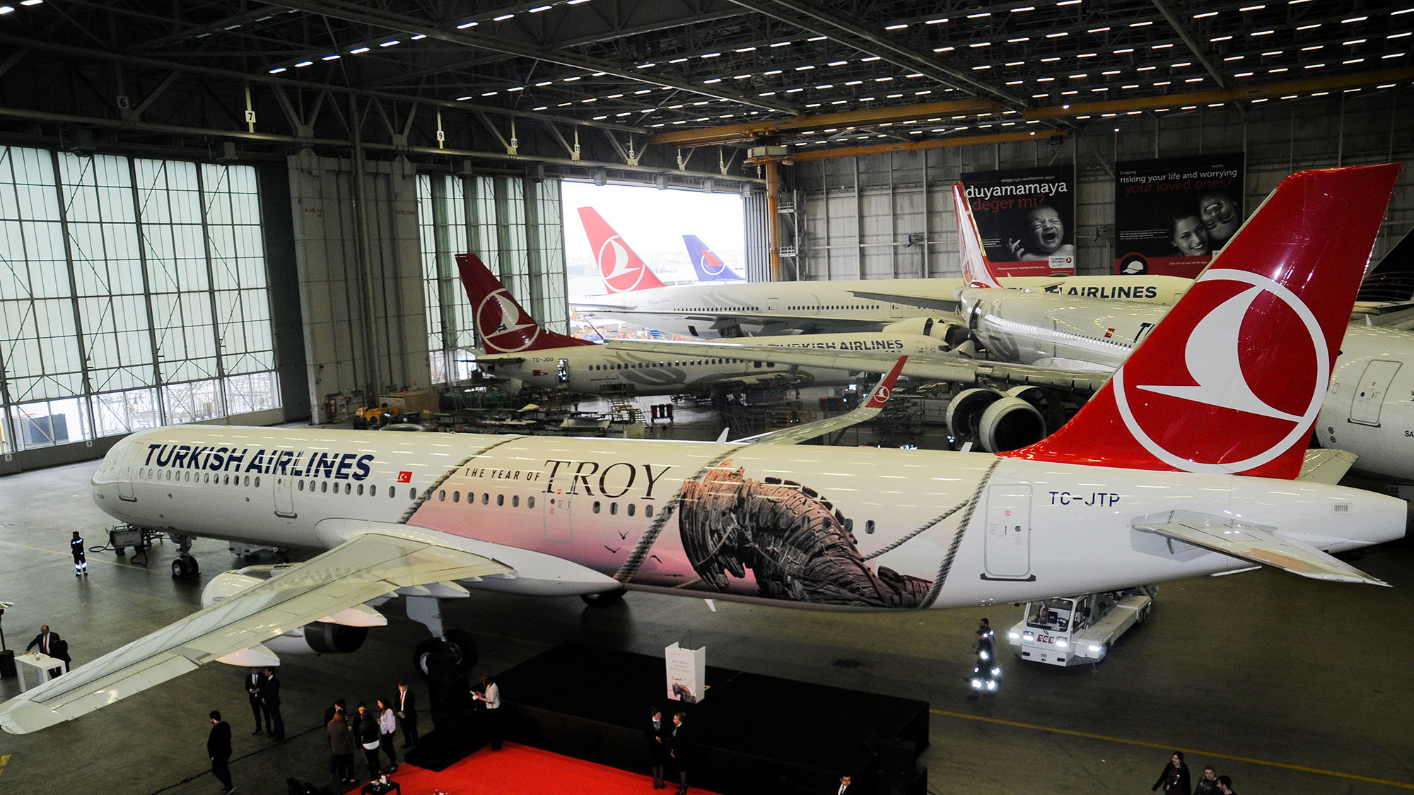 Turkish Airlines has launched a Troia-themed aircraft to support the country's Year of Troy tourism campaign.