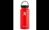 Instead of carrying around wasteful and expensive plastic bottles, travelers would be well advised to invest in this 100 percent recyclable, BPA-free bottle instead. With a 32-ounce capacity, the Hydro Flask 32-Ounce Wide-Mouth Bottle is big enough for an entire day on the go. Moreover, its double-wall insulation and stainless-steel body can keep water chilled for 24 hours and hot drinks hot for up to 12 hours. The bottle's wide-mouth opening (with a carry strap lid) makes for a fast fill and easy flow.
