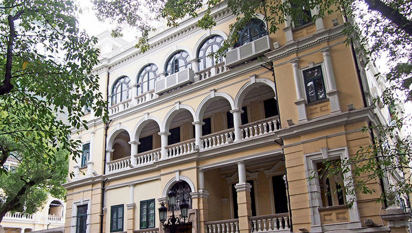Western architecture dominates Shamian Island, a former base for colonial powers seeking to trade and gain influence with China. Western architecture dominates Shamian Island, a former base for colonial powers seeking to trade and gain influence with China.