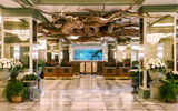 Filled with natural light and punctuated by nature-inspired decor and art, Park MGM's lobby is a nod to urban gardens and parks.
