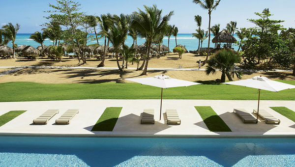 Excellence El Carmen has a larger footprint than its Punta Cana sister resort, which allows for a quiet park with a pond. Excellence El Carmen has a larger footprint than its Punta Cana sister resort, which allows for a quiet park with a pond.