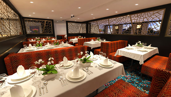 The AmaMagna's main restaurant will be one of four dining venues.
