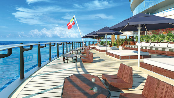 The Dock will be a chic seaside lounge.