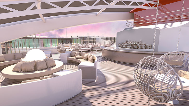 Virgin Voyages' beach club provides a little something for everyone: Travel  Weekly