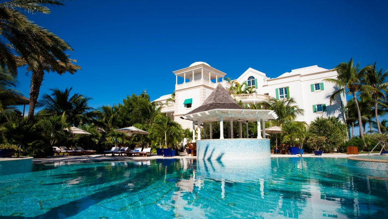 The pool at Point Grace in Providenciales, Turks and Caicos.