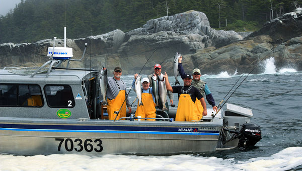 Waterfall Resort offers guided fishing excursions during the week of the solstice. Waterfall Resort offers guided fishing excursions during the week of the solstice.