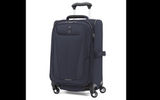 Travelpro keeps improving the Maxlite line of luggage with each iteration, and its latest version includes the 21-inch spinner. Weighing only 5.4 pounds, it is expandable; stain and water repellant; tapered to prevent tipping; and stabilized by a unique bottom tray design that helps keep the four-wheel spinners aligned and rolling smoothly. Other features are two exterior compartments; a full-length interior lid pocket; a side accessory pocket; and a lightweight, two-stop handle.