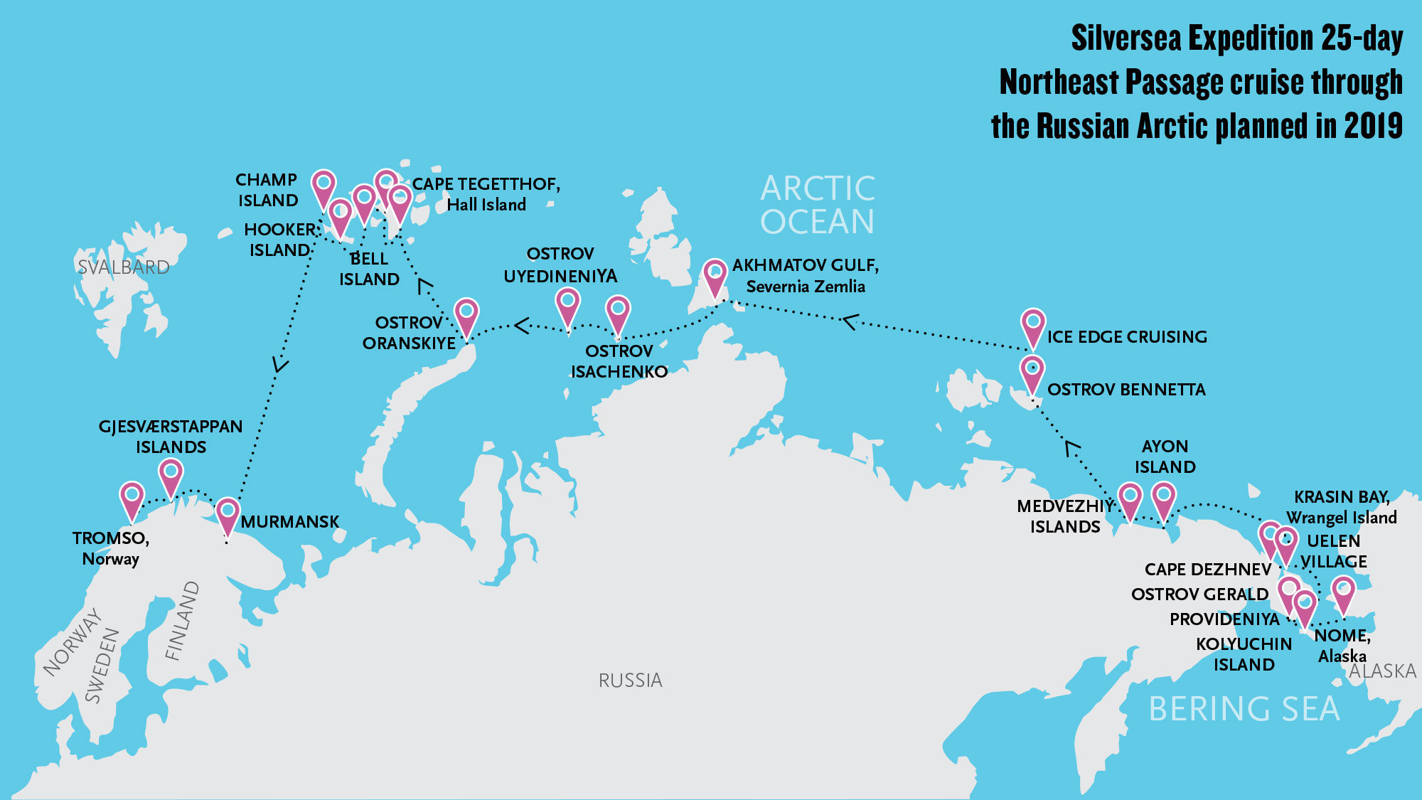 Silversea exploring feasibility of simultaneous Arctic cruises