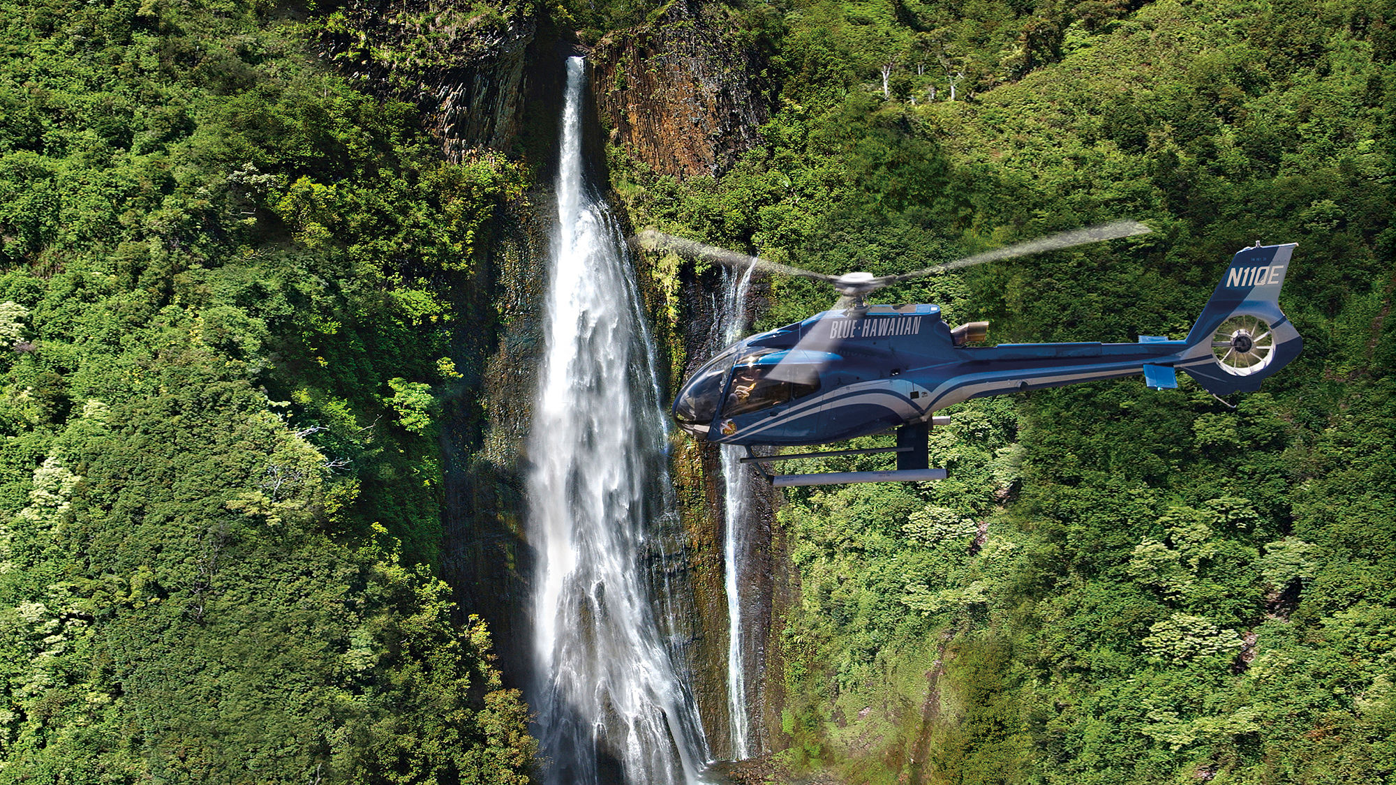 Blue Hawaiian has opened a new helicopter base on the north shore of Kauai and has introduced new tours.