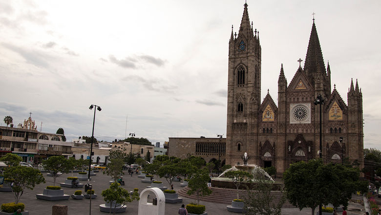 The Templo Expiatorio in Guadalajara.