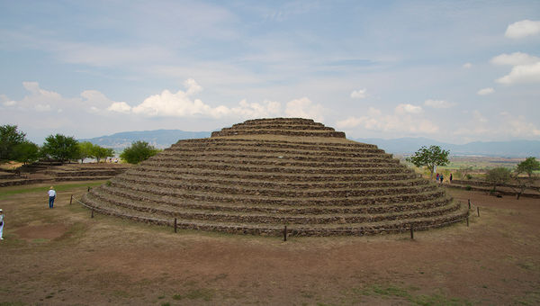 The ruins of Guachimontones in Teuchitlan, about an hour outside Guadalajara. The ruins of Guachimontones in Teuchitlan, about an hour outside Guadalajara.