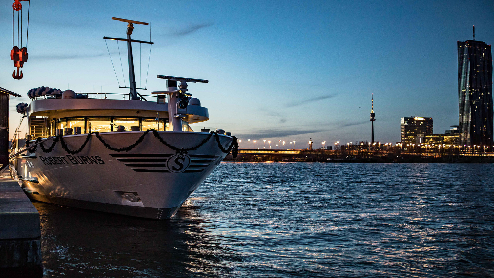 The Robert Burns was christened in April.