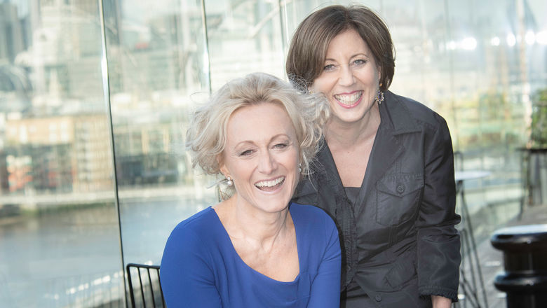 Lucy Huxley (left) and Ellen Asmodeo-Giglio.