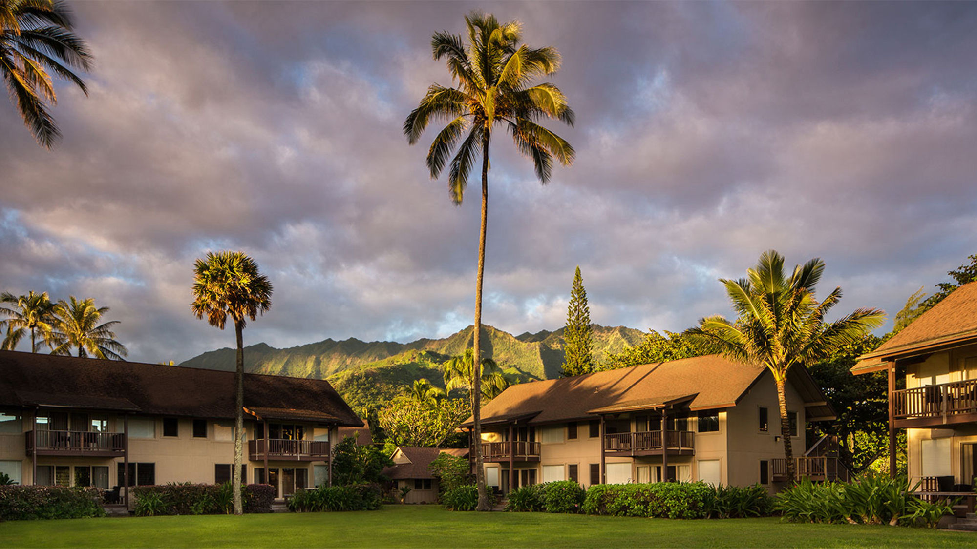 Hanalei Colony Resort, which sits west of Wainiha Bay where road access is limited, is closed to guests but has become a community hub during the rebuild from April's flooding.