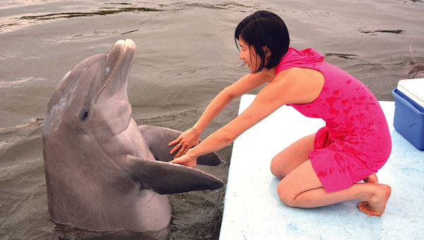 Wendy Sung, shown here on a family trip in Miami, said she has benefited from exposure to Iovino's fans and his other sponsors. Wendy Sung, shown here on a family trip in Miami, said she has benefited from exposure to Iovino's fans and his other sponsors.