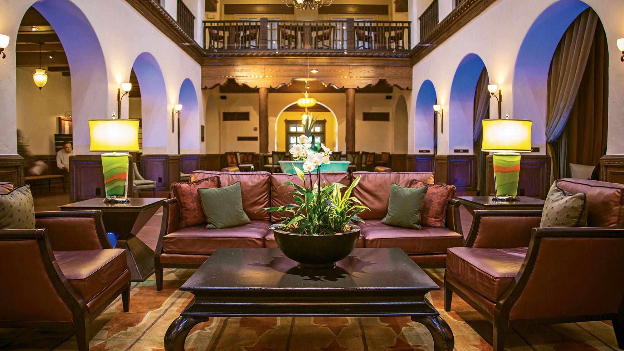 A 2008 renovation sought to retain and restore the Hotel Andaluz's original design features.