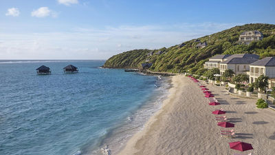 Canouan resort flies Mandarin Oriental flag